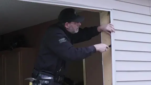 Professional installation, even in winter